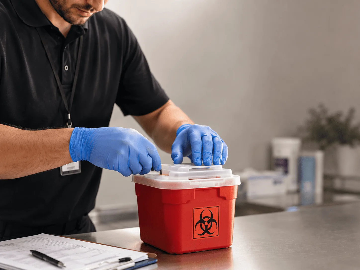 Why choose Sharps Waste Disposal in Voltaire, ND